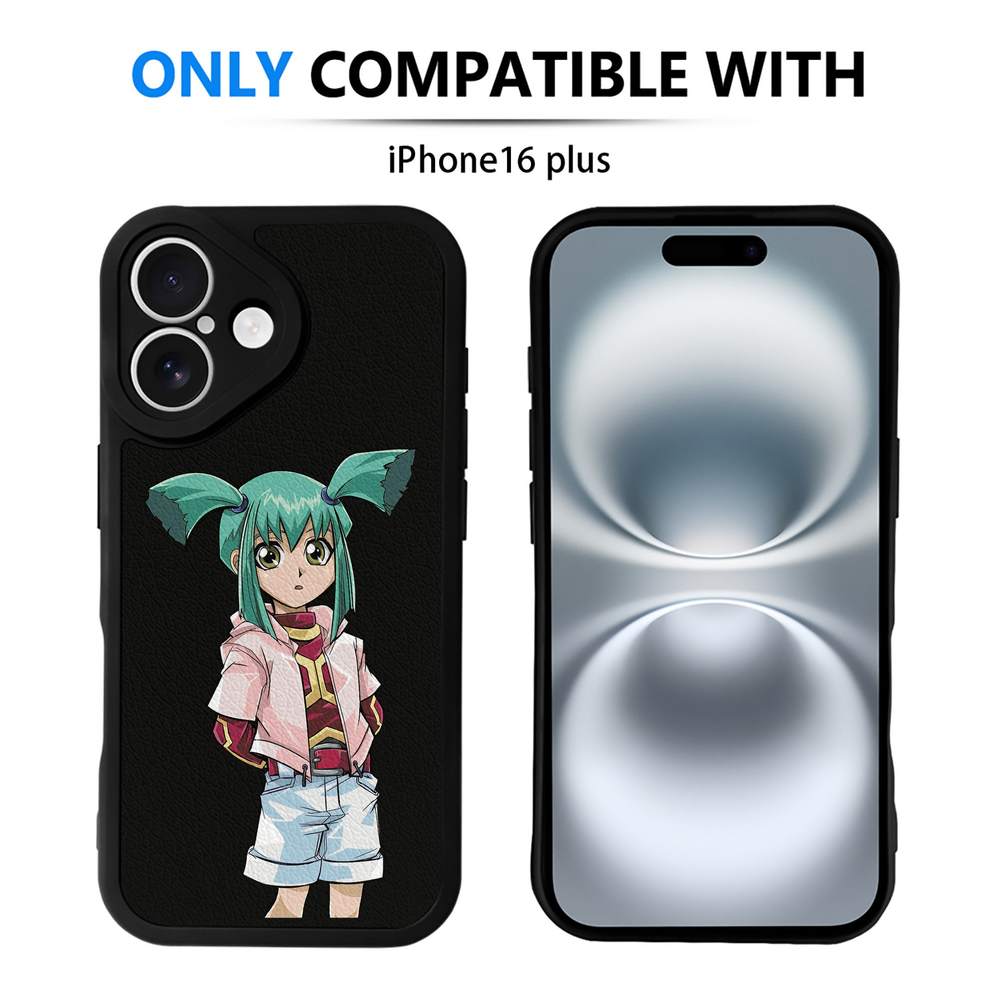 遊☆戯☆王 Yu-Gi-Oh! 【iPhone 16シリーズ対応】シリコンスマホケース（レザー調） 材質：シリコン